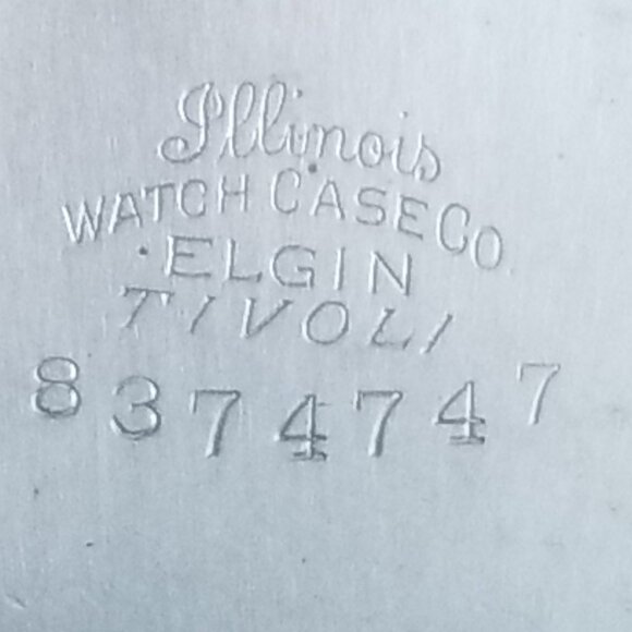 Elgin Natl Watch Co Pocket Watch Silver Tone 17 Jewel Parts or Project Only READ - Picture 4 of 10